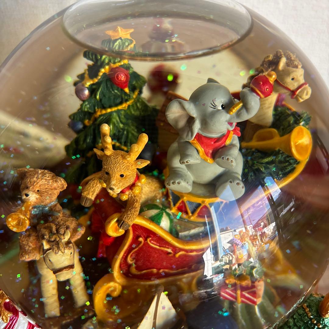 クリスマス スノードーム オルゴール付き　KIRKLAND