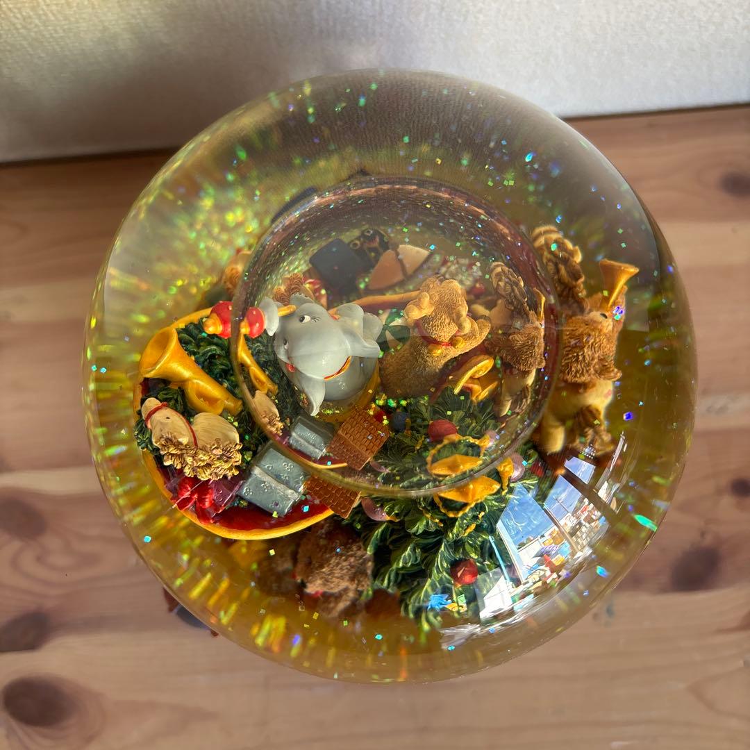 クリスマス スノードーム オルゴール付き　KIRKLAND