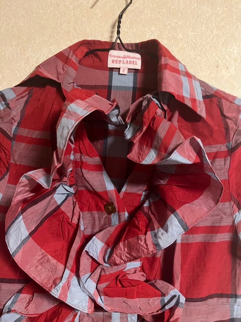 ヴィヴィアン　フリル　シャツ　半袖