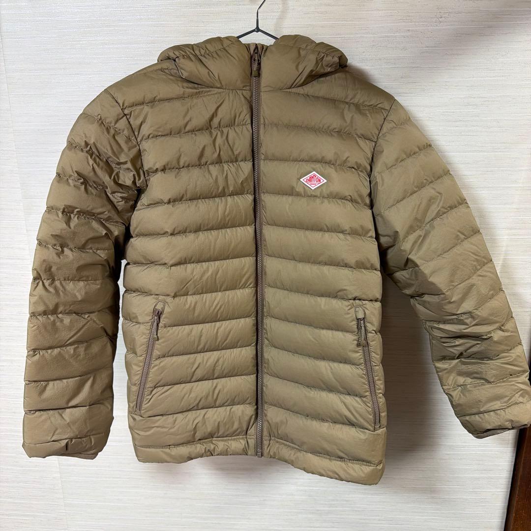 ダントン ミドルダウン フードジャケット　美品