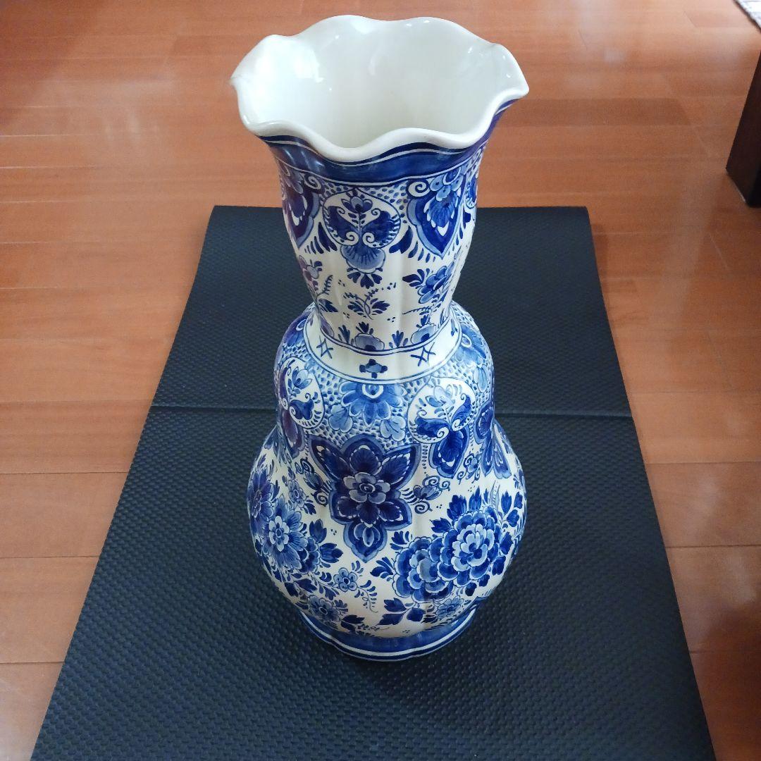 デルフト焼き　RAM 印　花瓶　オランダ製