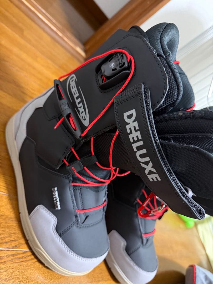 DEELUXE スノーボードブーツ ブラック/グレー