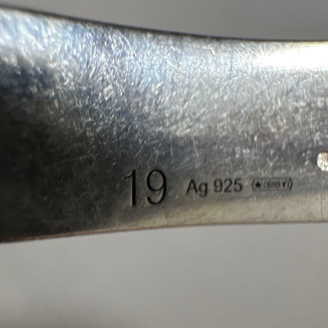 正規　GUCCI タイガーヘッドバングル キャットブレスレット 19