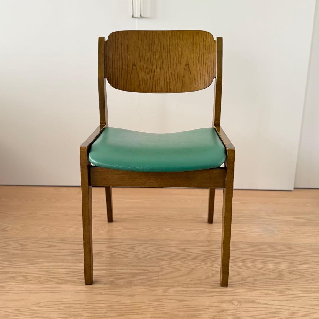 天童木工◼️ブックチェア/ダイニングチェア/木製椅子/USED