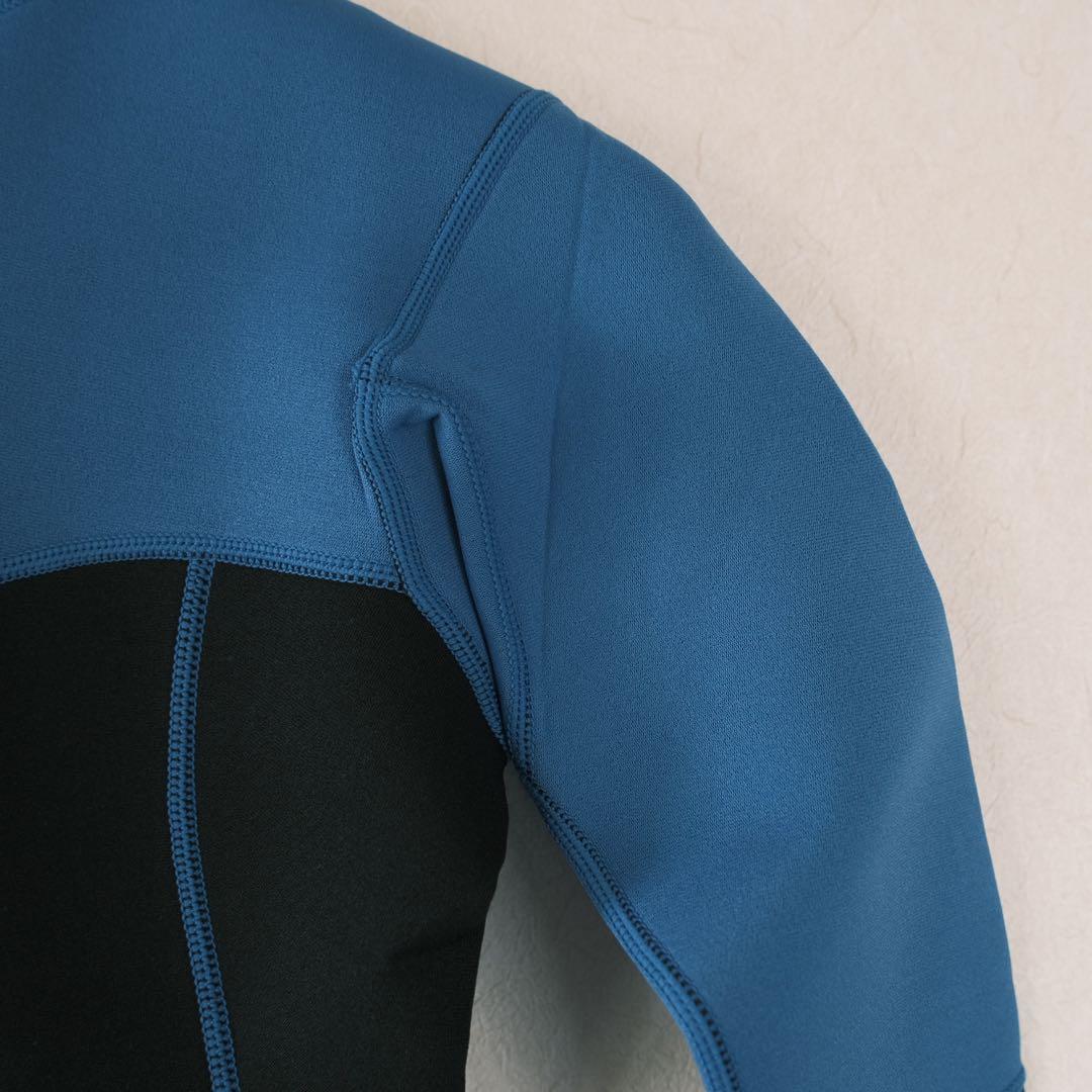 タッパーウェットスーツ 青/黒