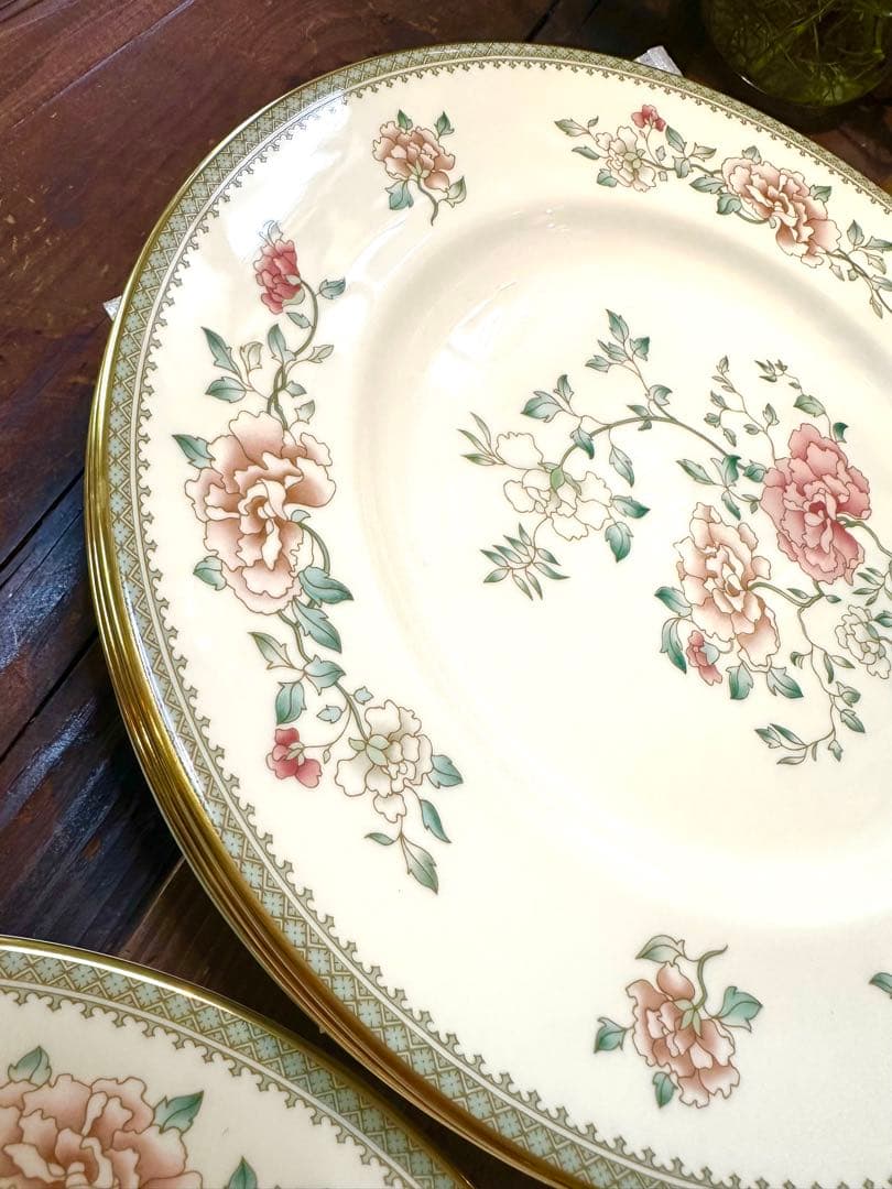 ミントン ジャスミン27cmディナー皿￼6枚セット バラ売りOK