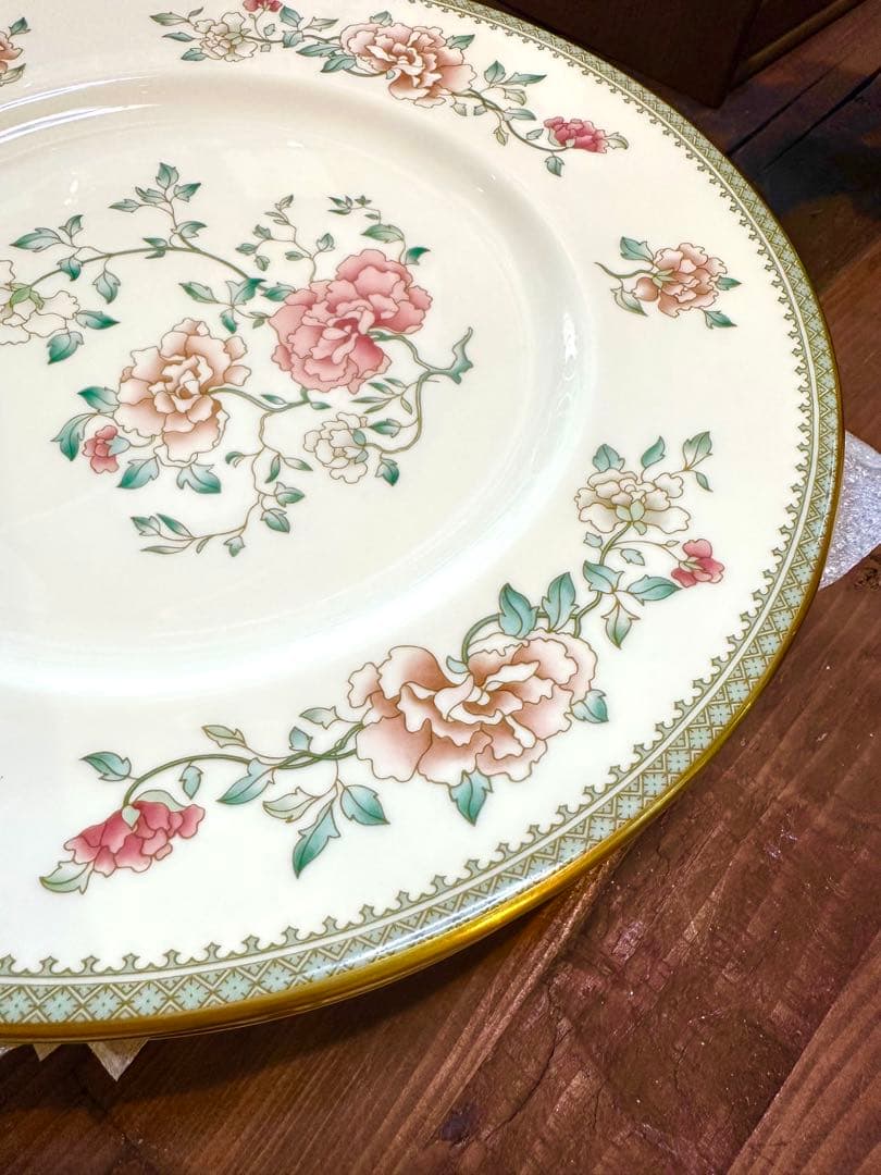 ミントン ジャスミン27cmディナー皿￼6枚セット バラ売りOK