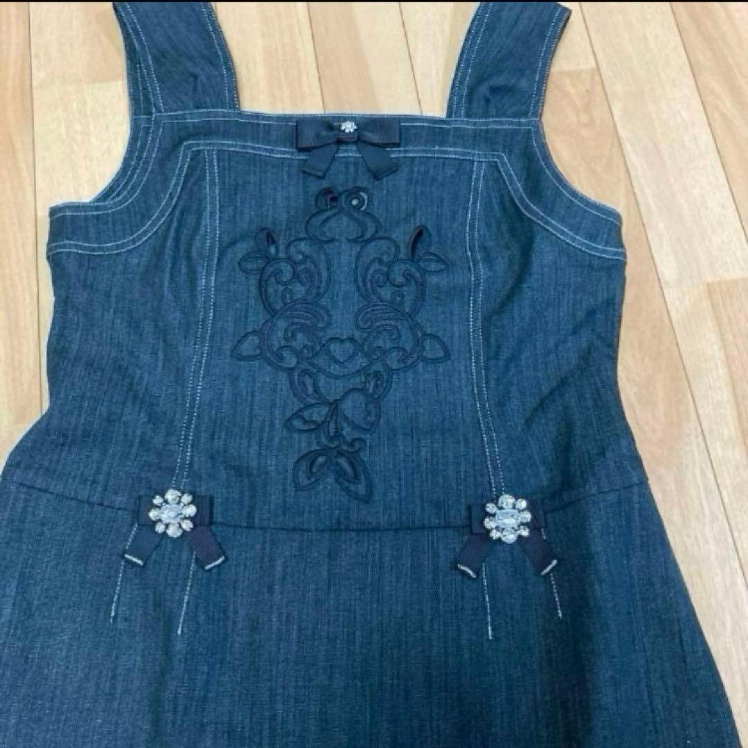 ❤︎素敵なスーパービューティーのデニムジャンパースカート❤︎