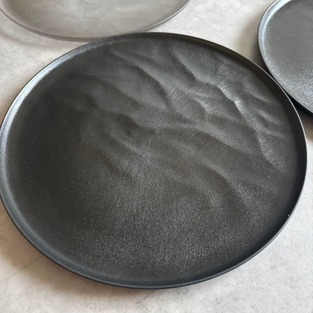 ARAS 中皿ウェーブ皿4枚セット