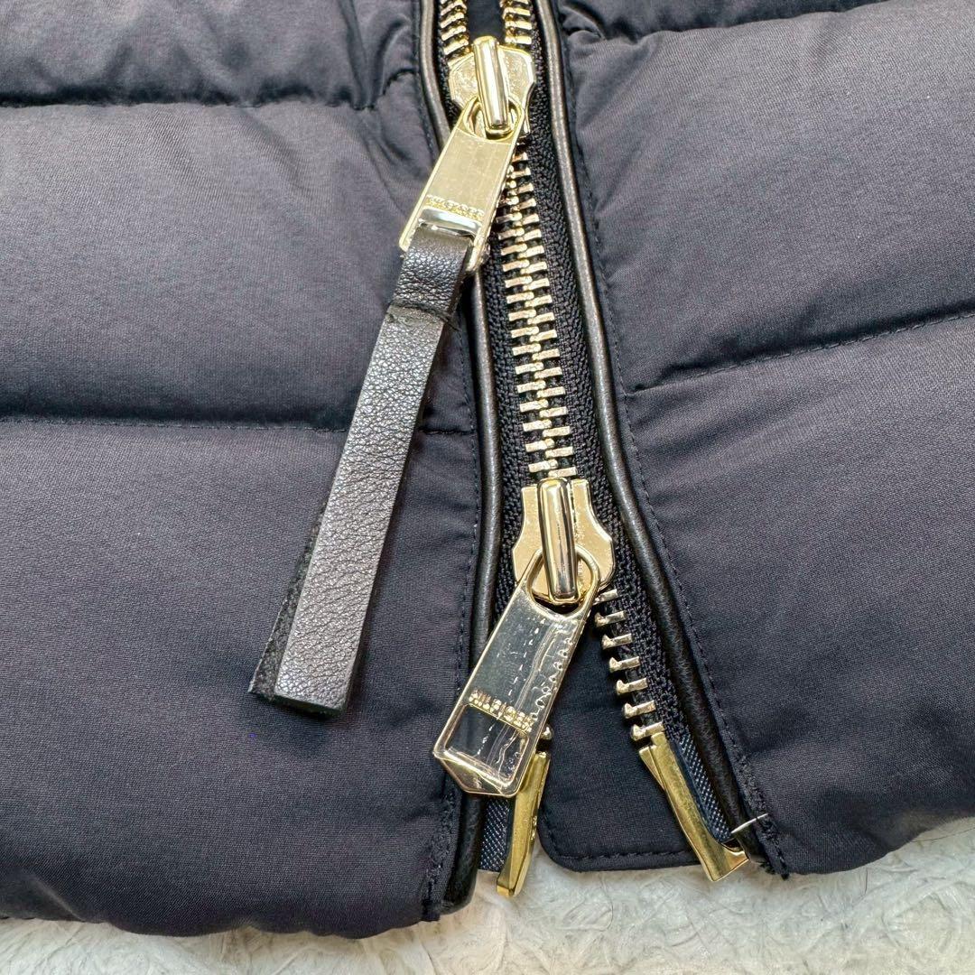 極美品✨ トミーヒルフィガー ロングダウンコート ゴールド金具 XS フード