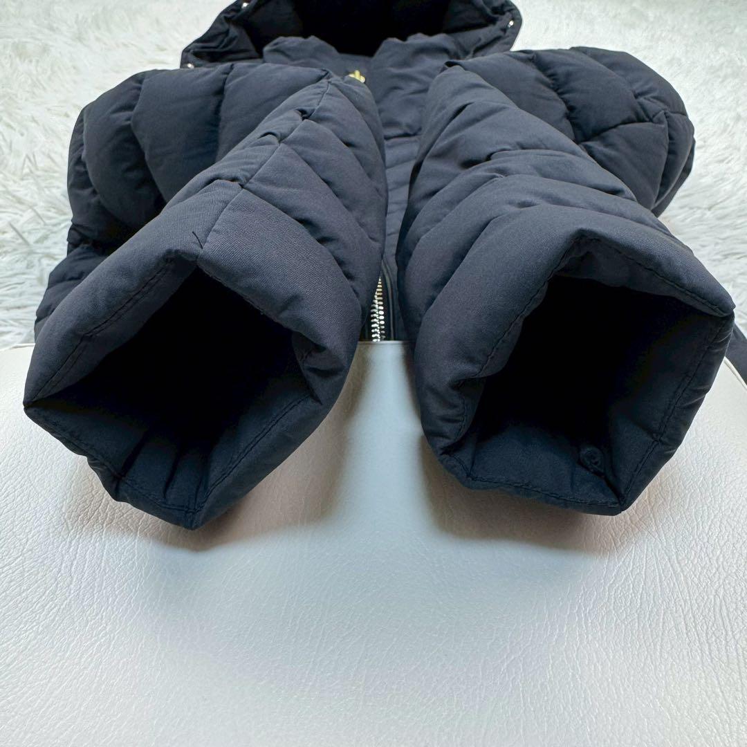 極美品✨ トミーヒルフィガー ロングダウンコート ゴールド金具 XS フード