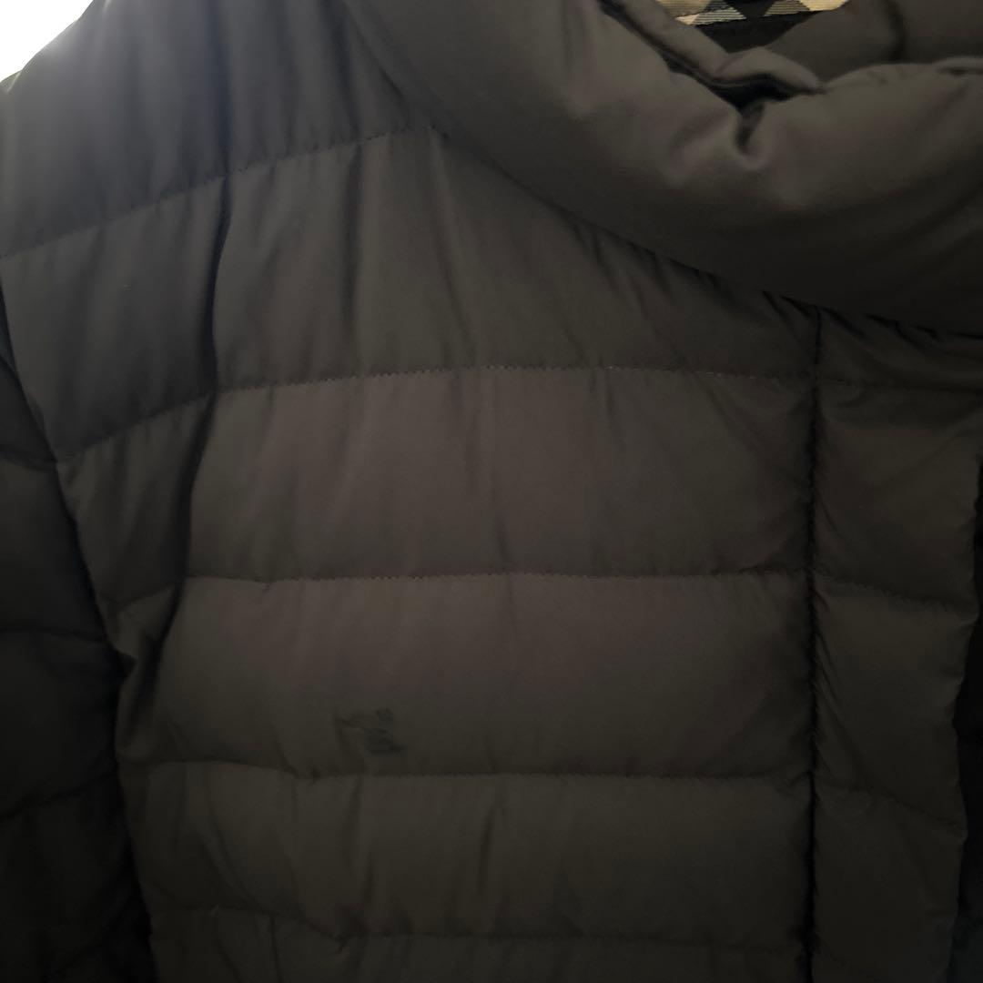 １回使用　難あり　DAKS ダックス　ハウスチェック柄　上質ダウンコート L❣️