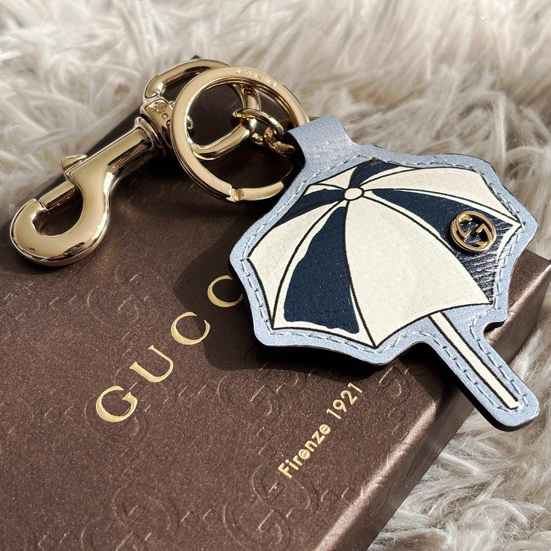 新品未使用 GUCCI アンブレラ キーホルダー 箱あり
