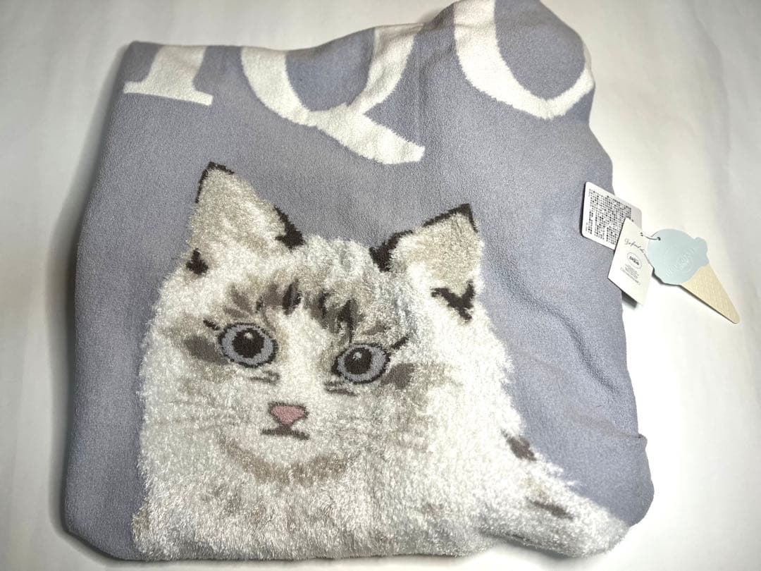 gelato pique CATジャガードブランケット