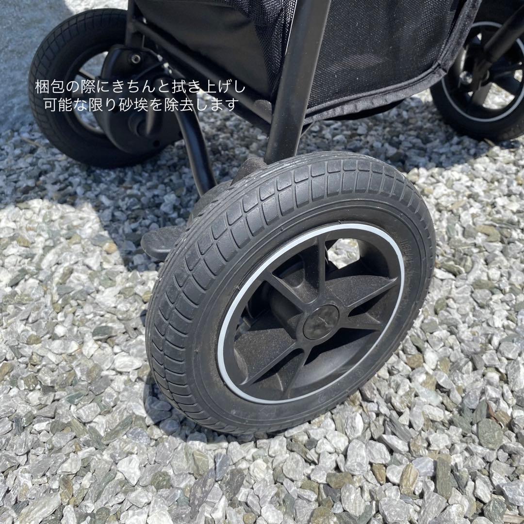 【美品】Aprica スムーヴプレミアム ベビーカー レインカバー付き