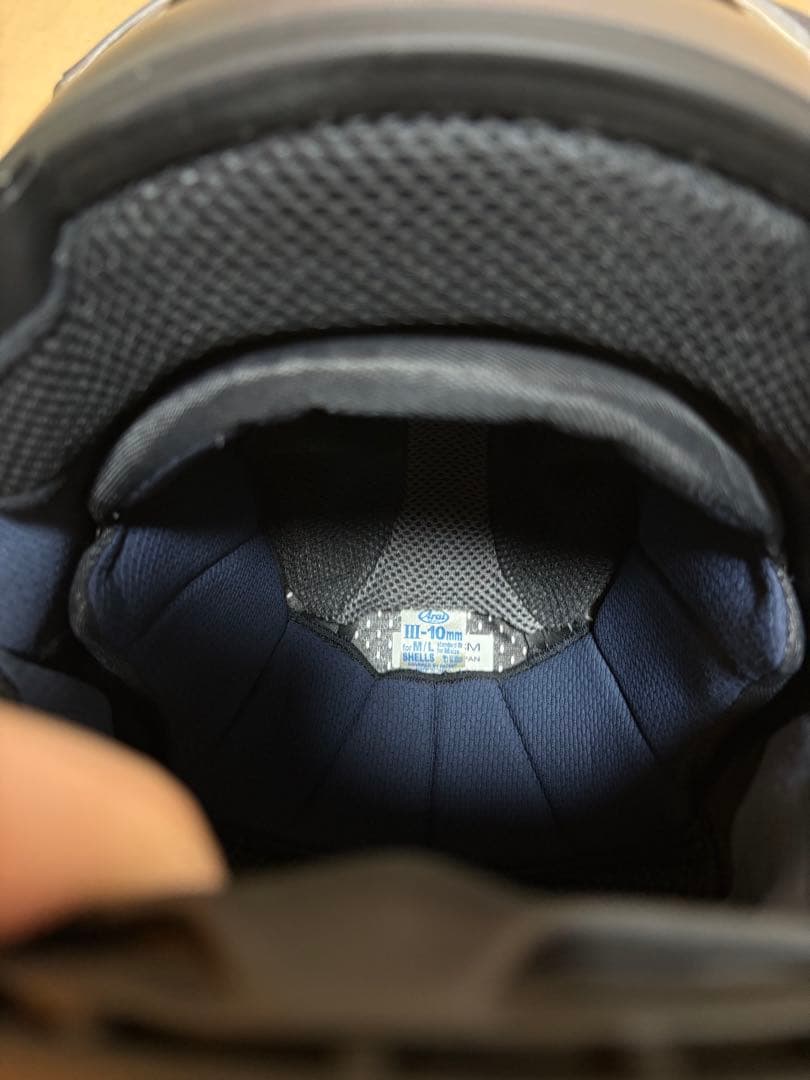 k*n様 Arai フルフェイスヘルメット マットグレー