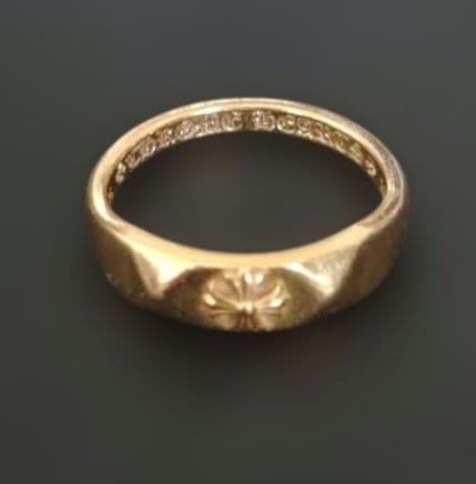 S*a様 値下げ【インボイスあり】クロムハーツ バブルガムピラミッドリング 22