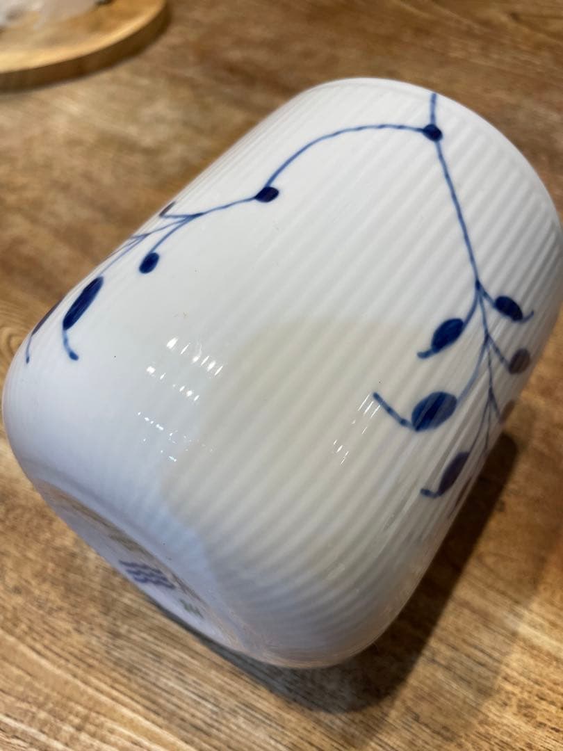 ロイヤルコペンハーゲン　フルーテッドメガ　キャニスター　マグカップ