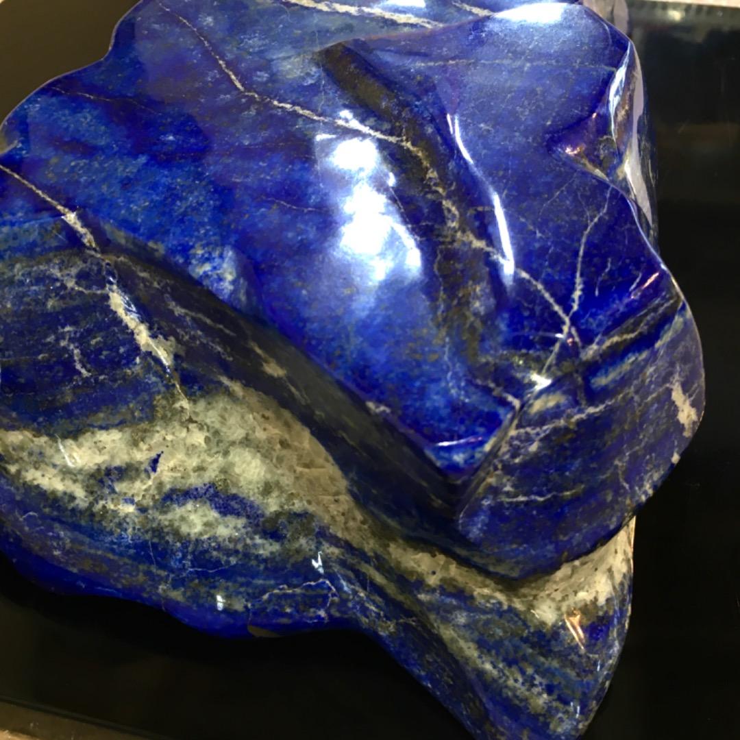 ○大型ラピスラズリ【14.6kg】 原石 宝石 鑑賞石 自然石 天然石 鉱物