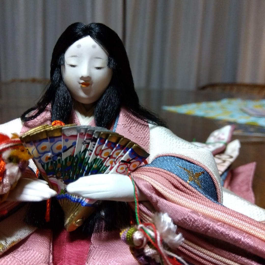 雛人形 伝統的な雛祭り用　江戸雛　市川豊玉作