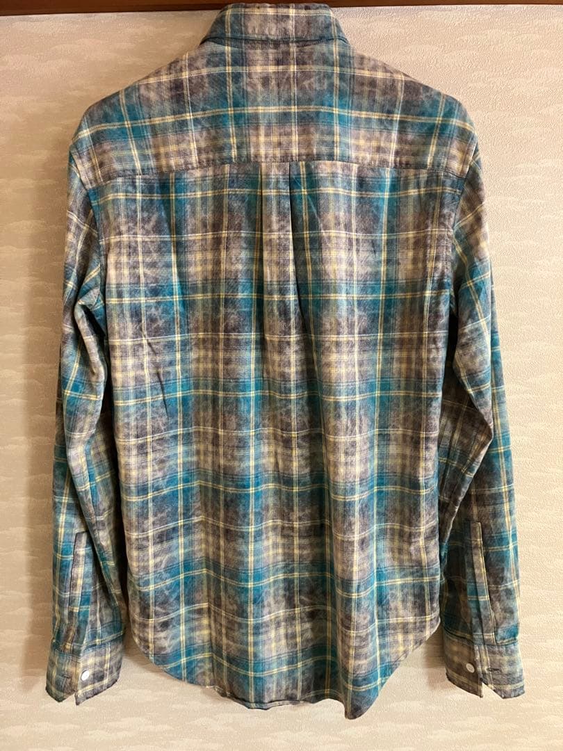 SAINT LAURENT PARIS チェックシャツ