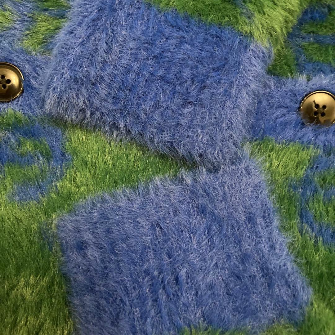 スタッドマフィン　ドルカーディガン　＄　モヘア風