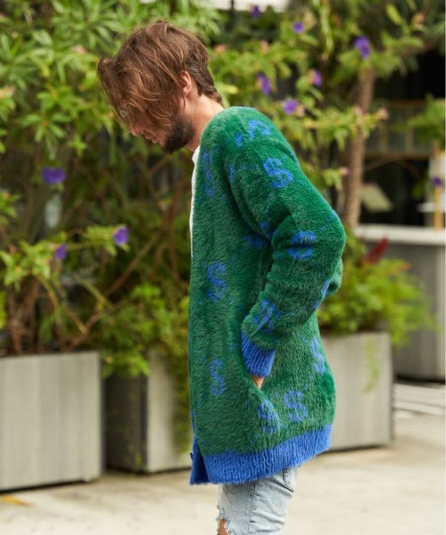 スタッドマフィン　ドルカーディガン　＄　モヘア風