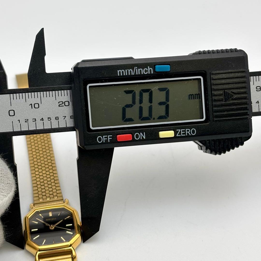 稼働✨セイコー SEIKO ヴィンテージ 腕時計 オクタゴン ゴールド 美品