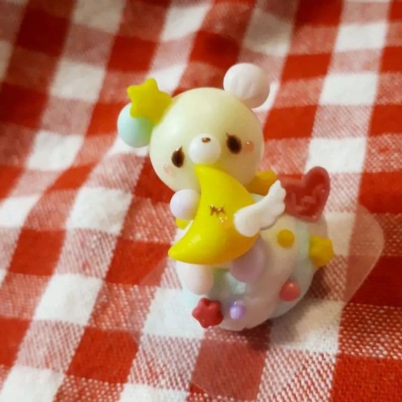 お月様大好き♡ゆめかわカラフルくま