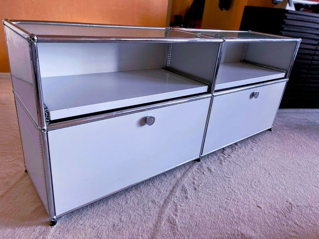 USMハラー 2段キャビネット