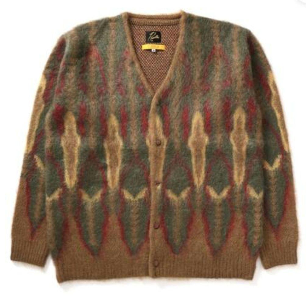 【期間限定価格】美品 UNION×needles コラボ モヘアカーディガン L