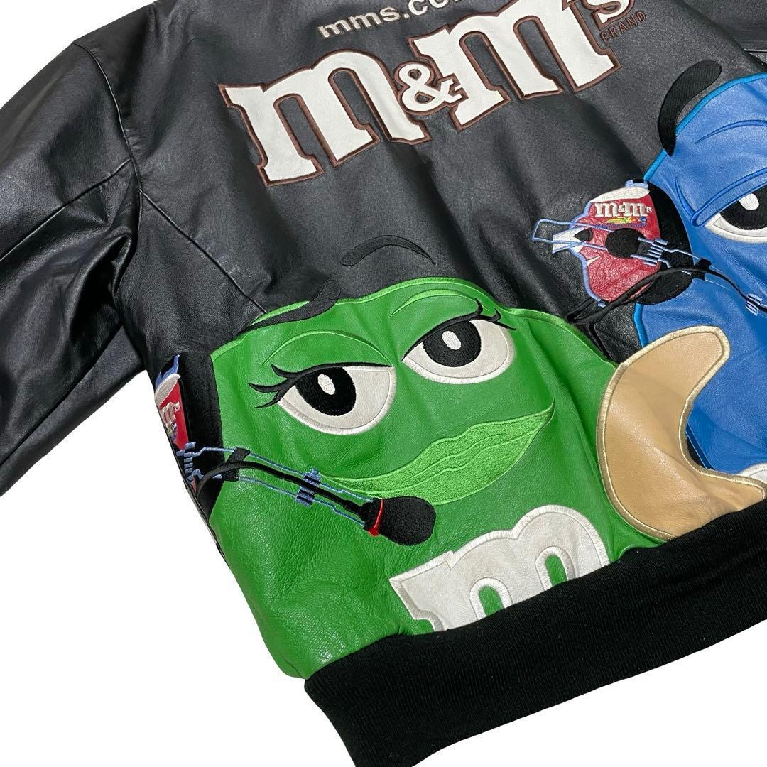 希少　 m&ms エムアンドエムズ　レザージャケット 90s 肉厚