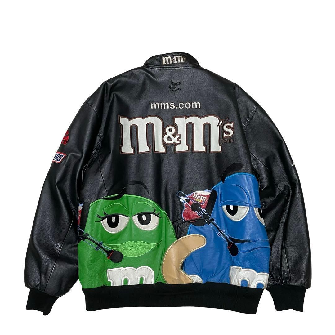 希少　 m&ms エムアンドエムズ　レザージャケット 90s 肉厚