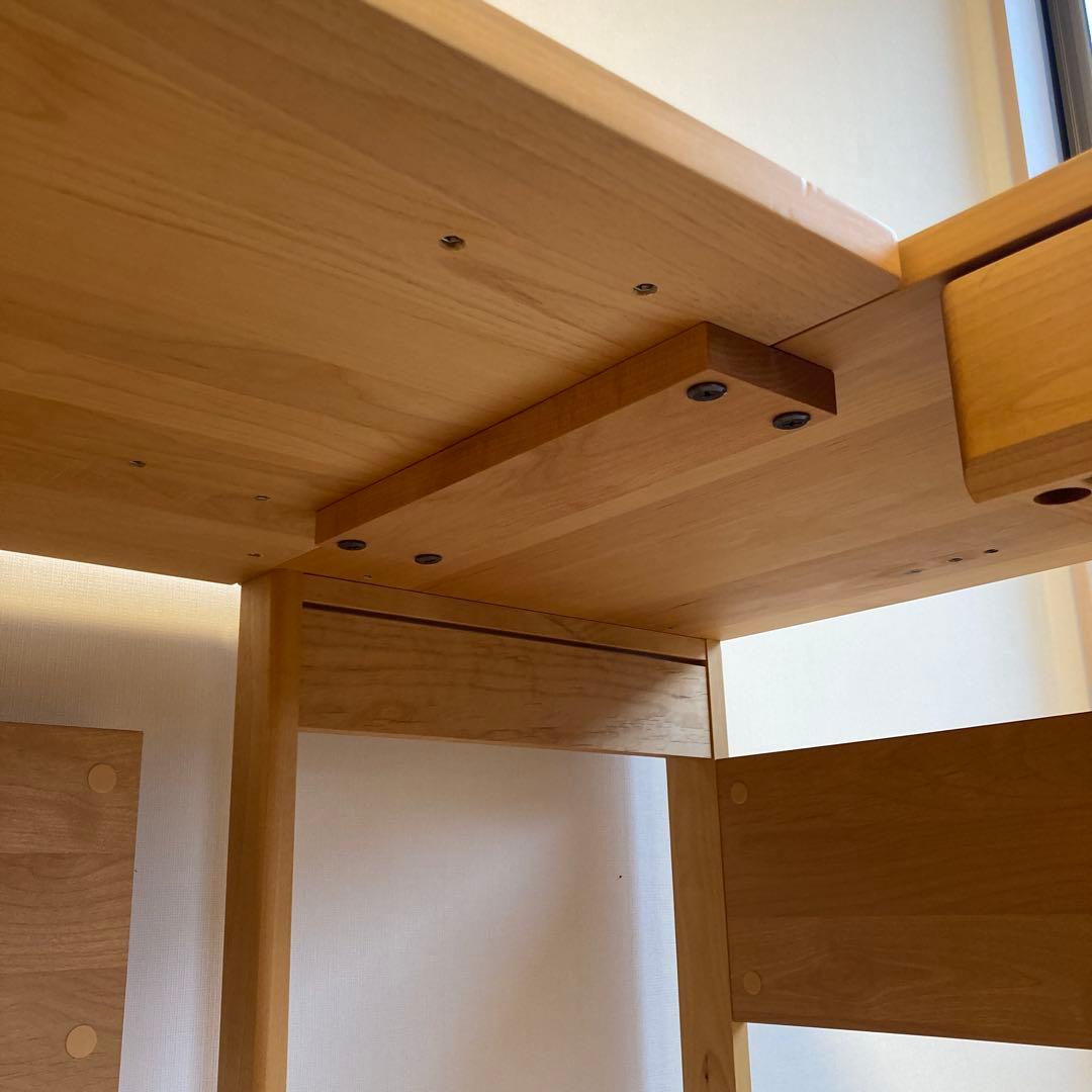 L字型デスク ￼堀田木工所エルデスク3711N 110デスク&120サイドデスク