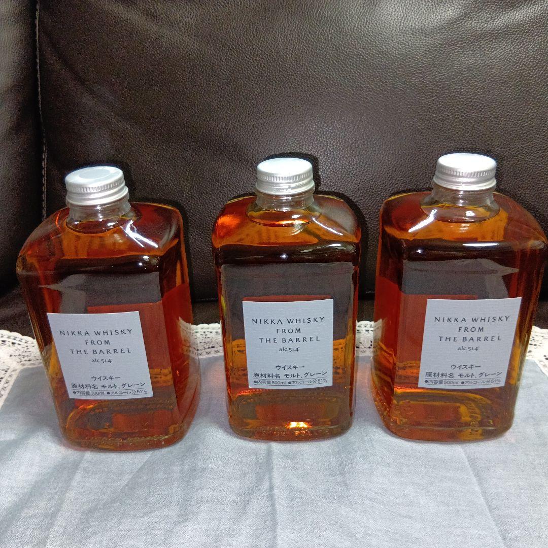 NIKKA WHISKY ニッカウイスキーフロムザバレル 度数51％新品未開栓