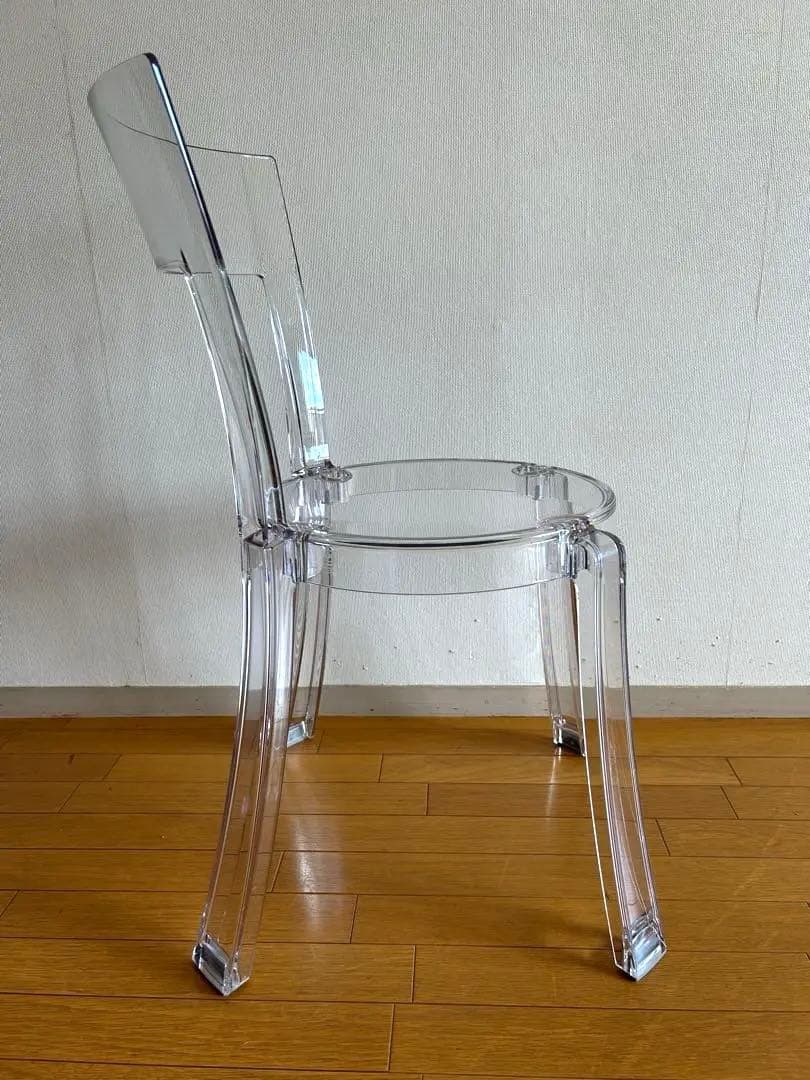 【美品】IKEA イケア　STEIN スタイン　チェア　透明　送料込み　北欧