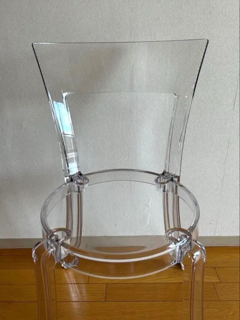 【美品】IKEA イケア　STEIN スタイン　チェア　透明　送料込み　北欧