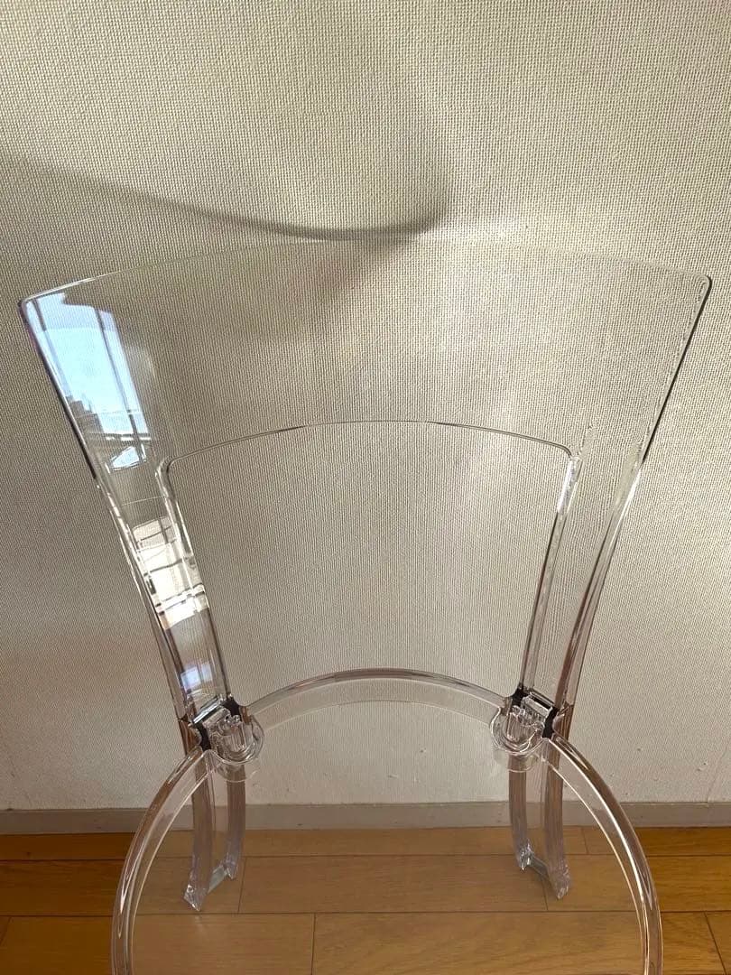 【美品】IKEA イケア　STEIN スタイン　チェア　透明　送料込み　北欧