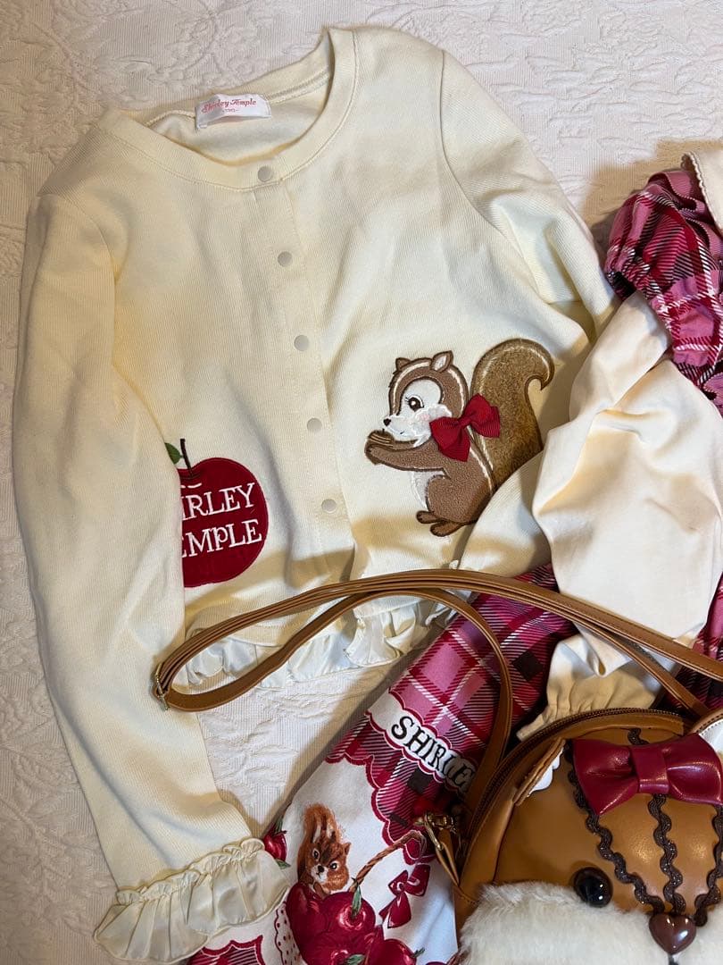 SHIRLEY TEMPLE シャーリーテンプルりすリンゴフルセット１２０センチ