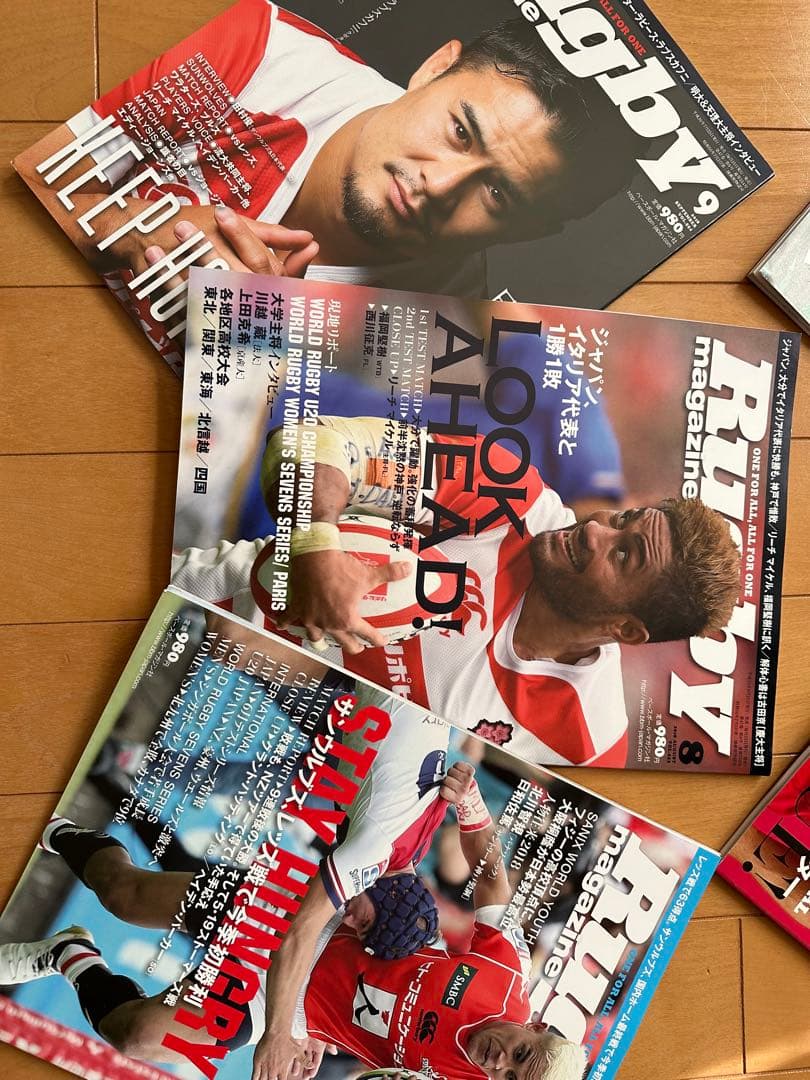 Rugby magazine ラグビー雑誌 2018年　1年まとめ
