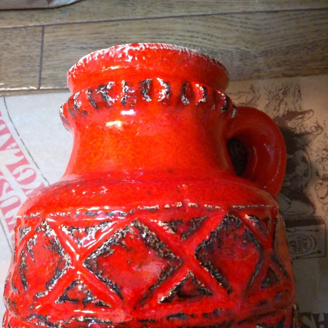 西ドイツ製 ヴィンテージ花瓶 陶器