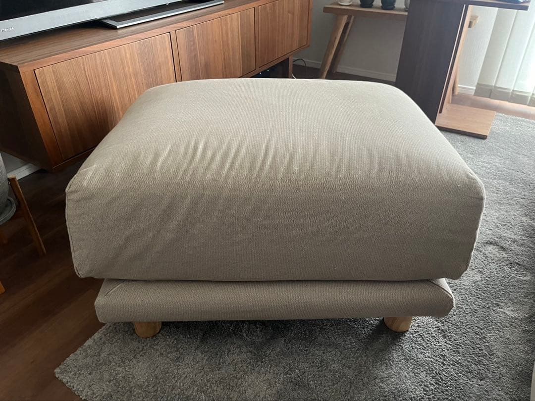 無印良品　オットマン　ウレタンポケットコイル