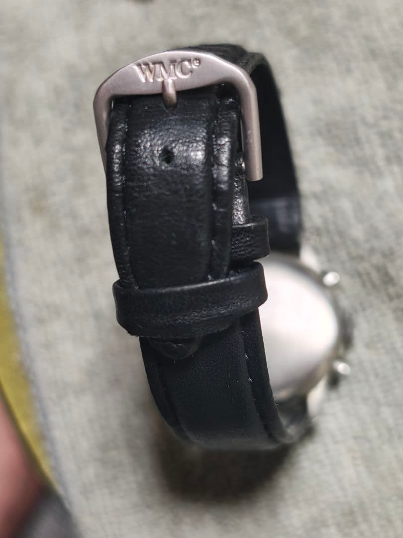 ランデロン　希少コラムホイール式　手巻き クロノグラフ 腕時計