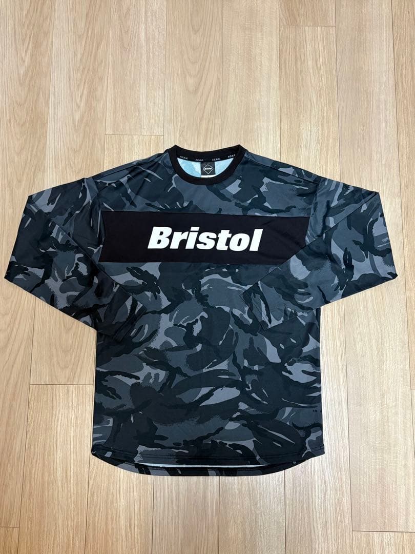 F.C.R.B 迷彩 カモフラシャツ 長袖 サイズL 美品