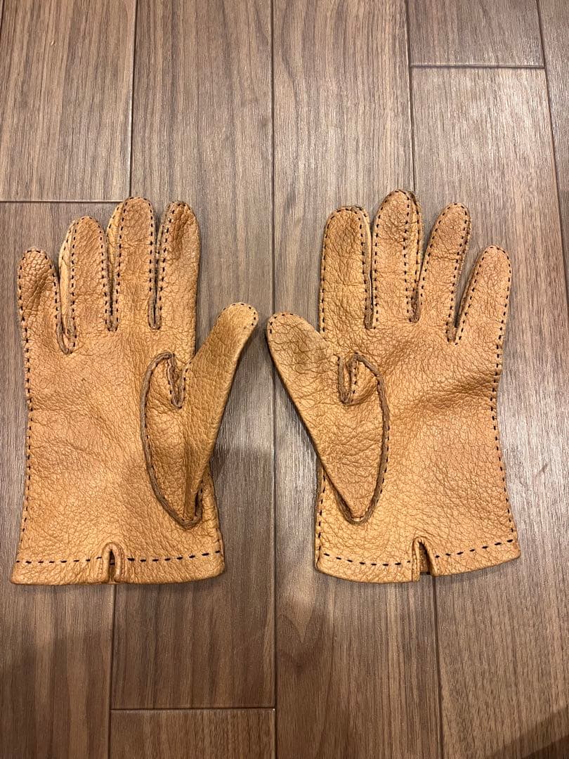 DENTS デンツ　ペッカリー　レザー 手袋 メンズ　値下げ