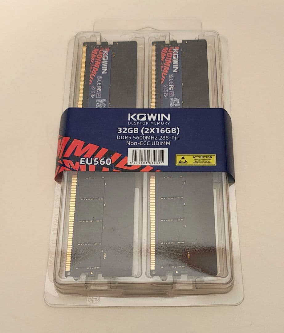 i*i様 （新品）KOWIN 32GB (2x16GB) DDR5 5600MH