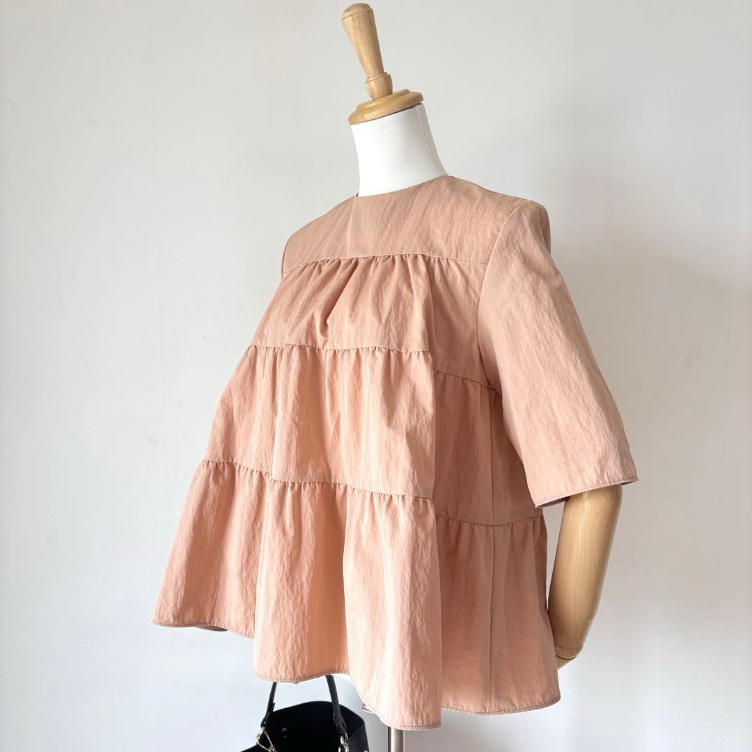 ボールジィ　24ss トゥモローランド 定価2.7万　ティアードブラウス