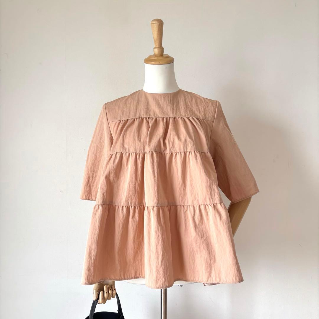 ボールジィ　24ss トゥモローランド 定価2.7万　ティアードブラウス