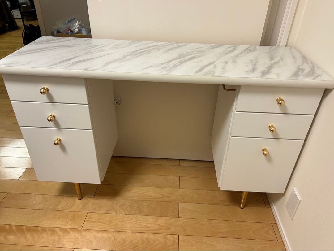 Francfranc エルドラド コスメデスク　鏡つき　ドレッサー