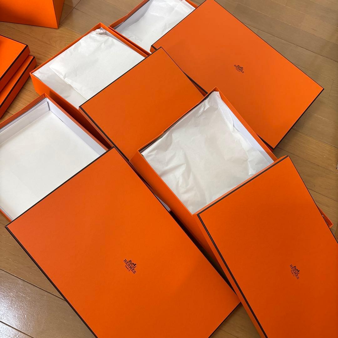 HERMES エルメス　空箱&リボン 14箱